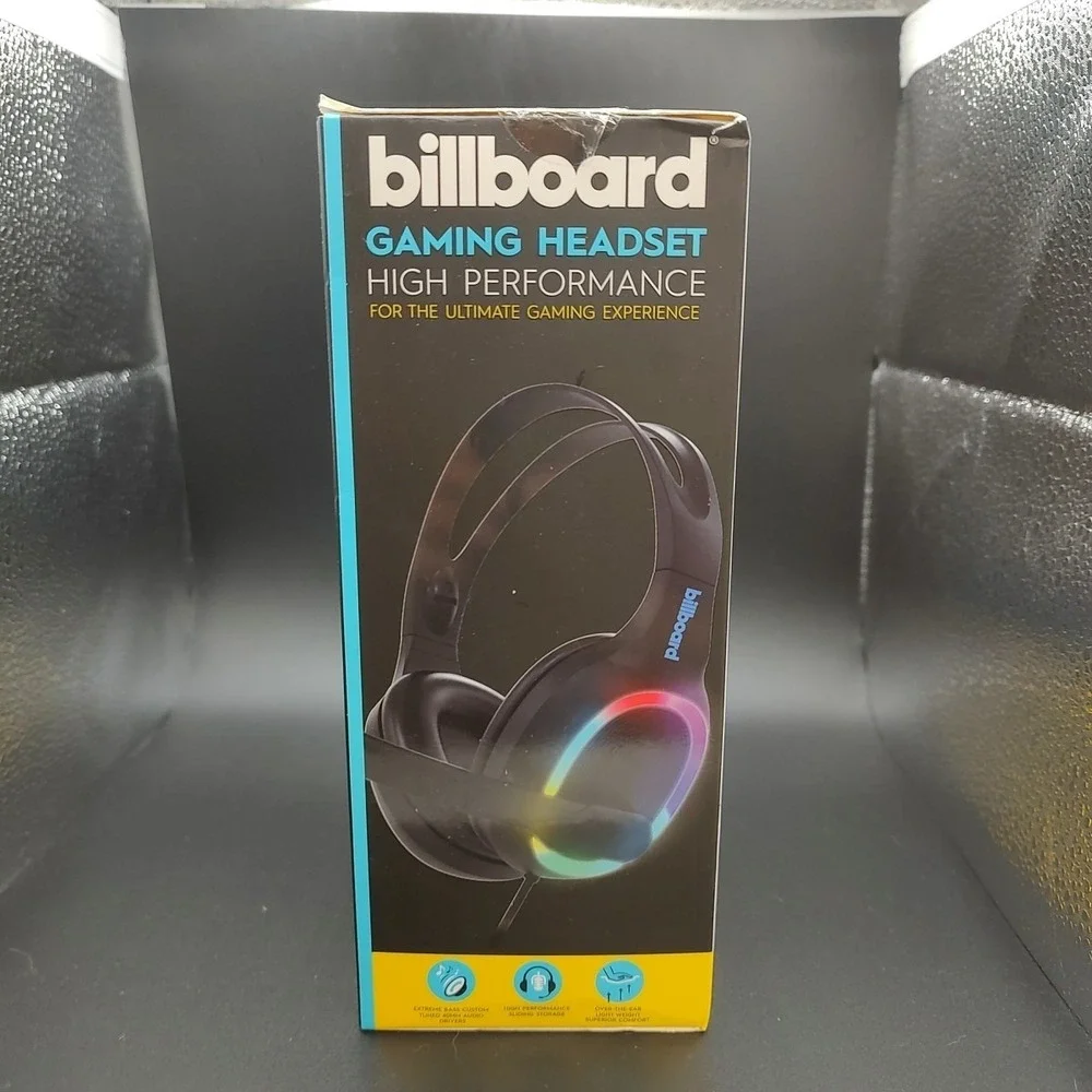 Billboard Gaming Headset High Performance Xbox One PS4 Nintendo Switch New